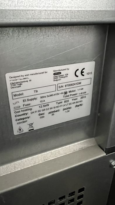 Suszarka gazowa przemyslowa Primus T9