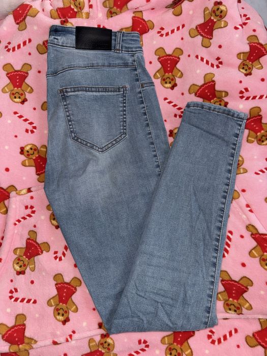 Jeansy skinny light blue Gym Glamour
