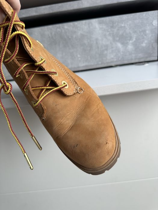 Damskie buty musztardowe Timberland