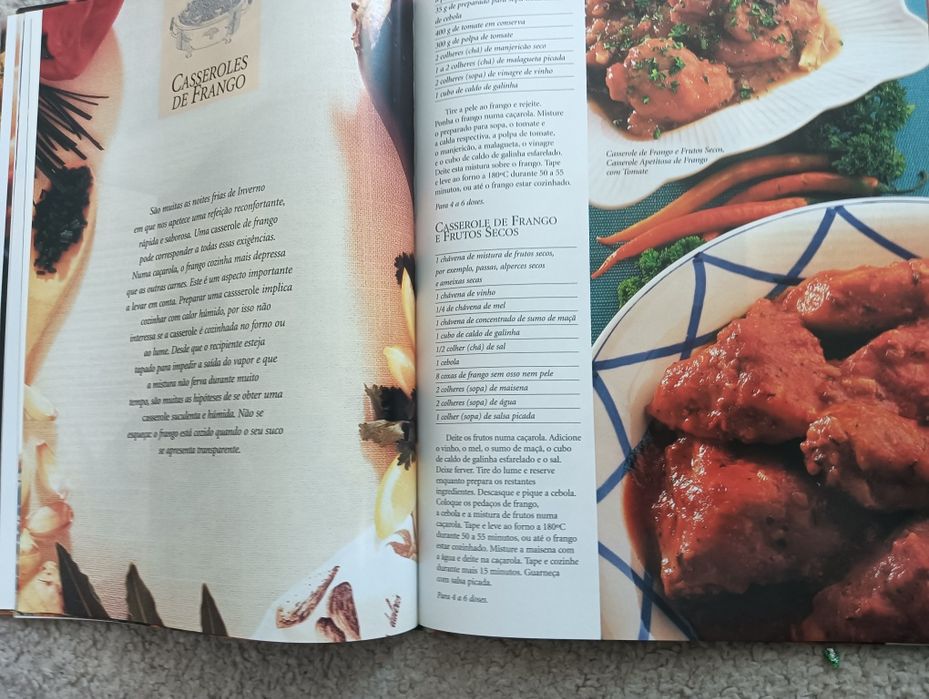 Sopas & Casseroles: Quentes e frias - aproveitamentos	Como Novo!