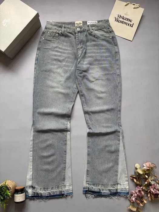 ‼️ БЕЗ ПЕРЕДОПЛАТИ ‼️Gallery Dept Flared Jeans чорні джинси кльош / Галері Депт