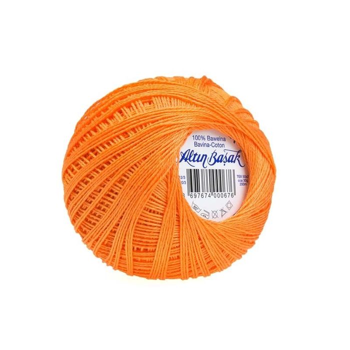 Kordonek Stokrotka nr 328 pomarańczowy