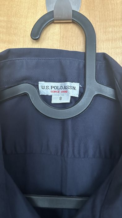Сорочка жіноча u.s. polo assn темно-синя класична розмір s