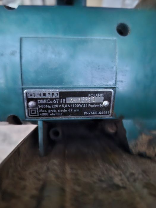 Piła tarczowa Celma DBRCc67IIB polska produkcja PRL