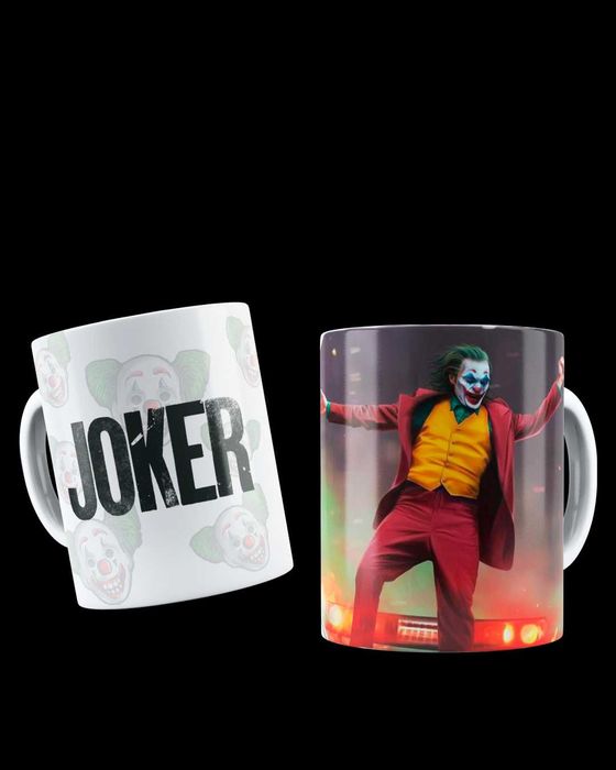 Kubek ceramiczny 330mil  z nadrukiem Joker 011