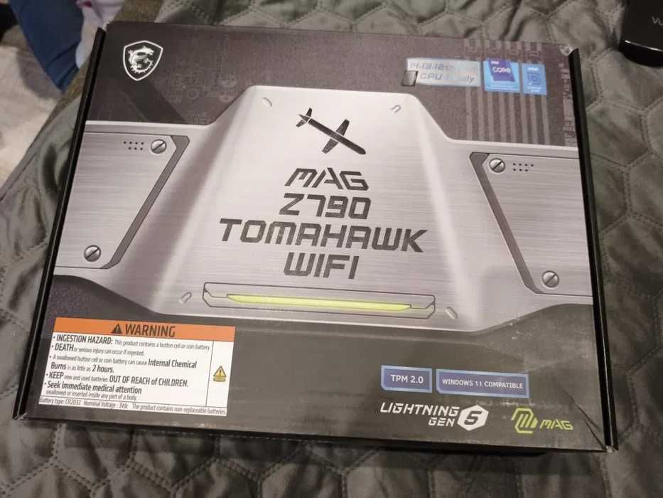 Nowe! Płyta główna MSI Z790 Tomahawk DDR5 procesor Intel i7 14700K 14g
