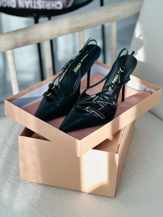 Шкіряні туфлі/слінгбеки Diesel, Prada, Dior, MiuMiu