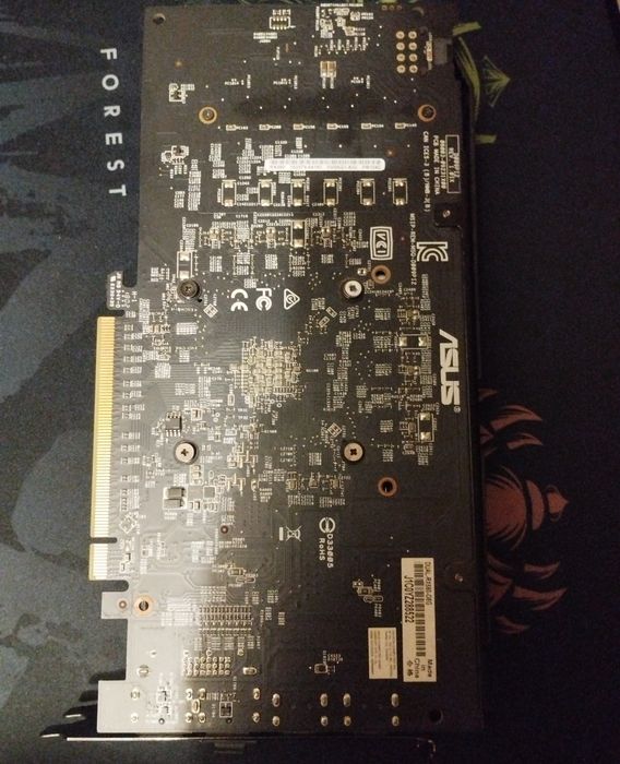 Відеокарта Asus rx580 8gb