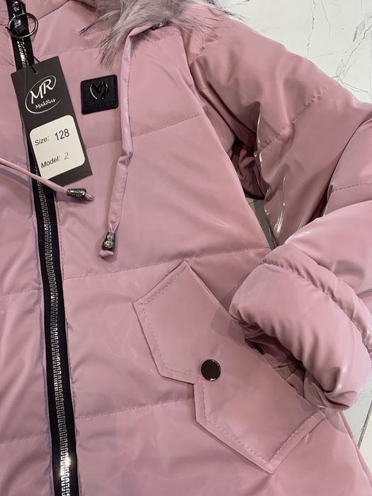 104,110,116,122,128,134Зимові куртки для дівчаток