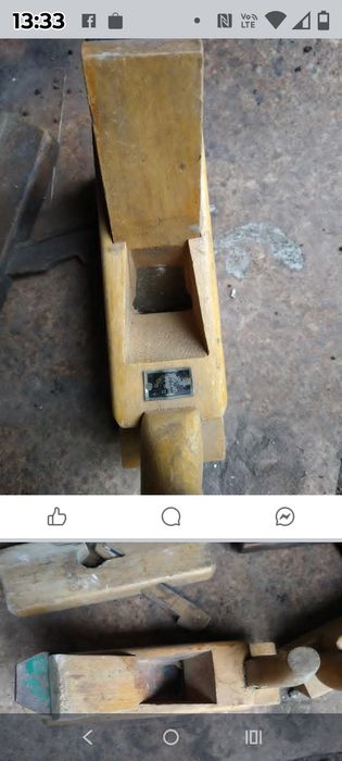 Sprzedam Strug hebel stolarski x5_Retro stare PRL Strugi/heble