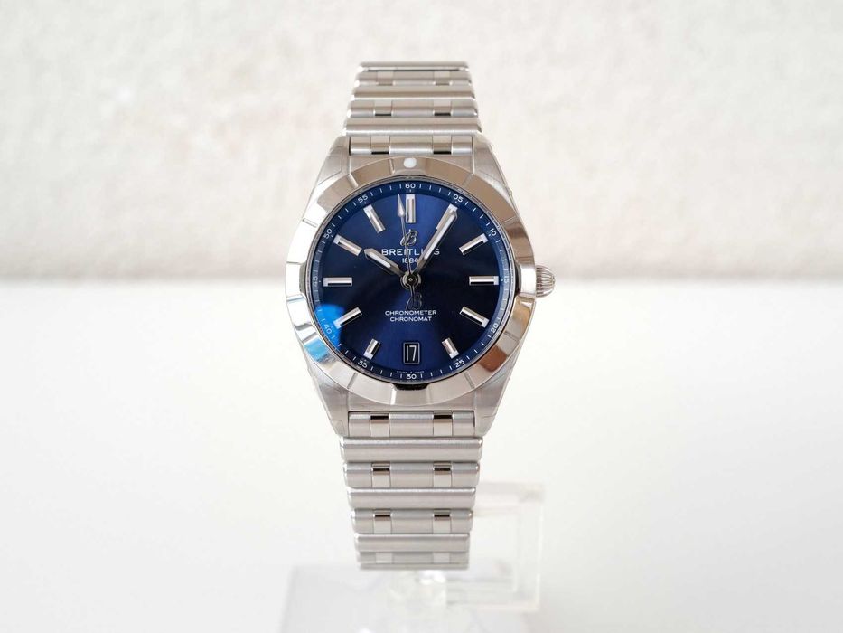 Breitling Chronomat 32 Blue Dial NEW