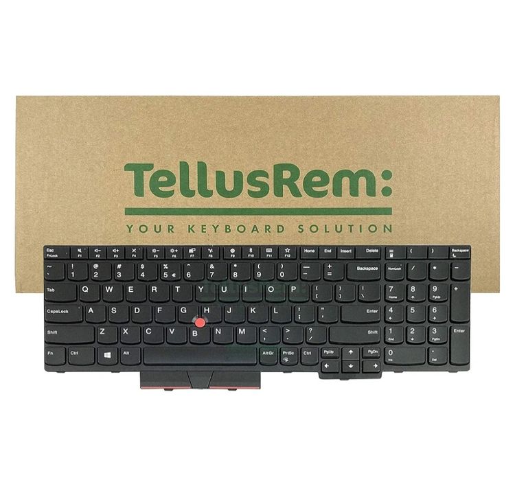 TellusRem Zamiwnnik klawiatury do Lenovo Thinkpad T570 - Nordic