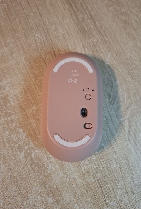 Mysz myszka bezprzewodowa Rose różowa Bluetooth Logitech POP Mouse