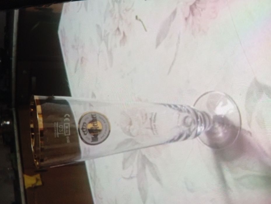 Conjunto de 12 copos de cerveja Tulipa Warsteiner