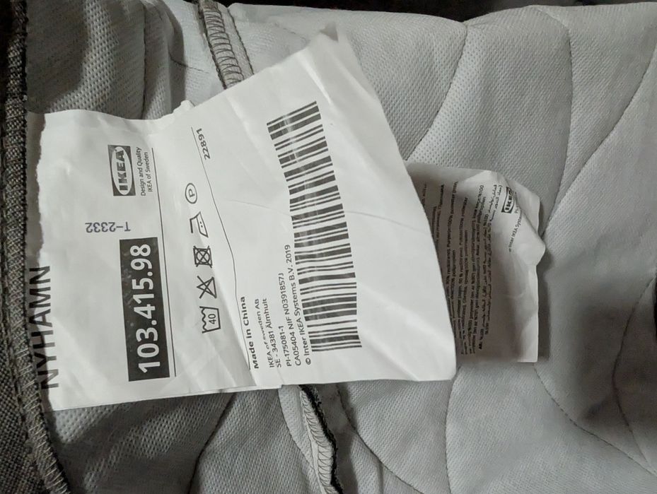 Sofa Ikea Beddinge + gratis pokrowiec Nyhamn