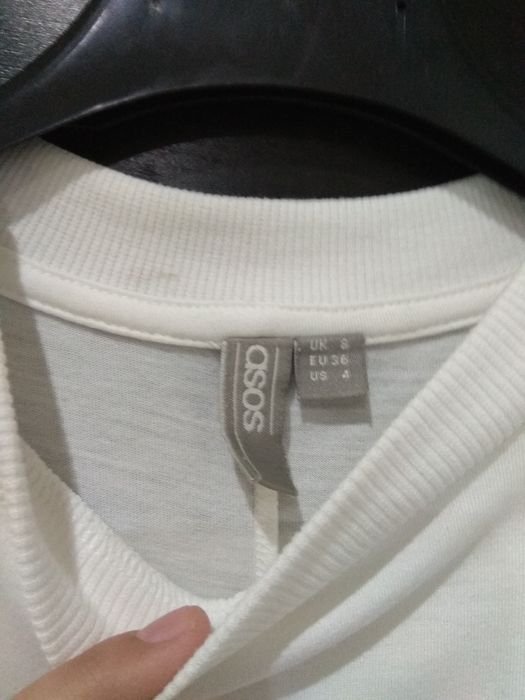 Vestido ASOS tipo camisola manga cava