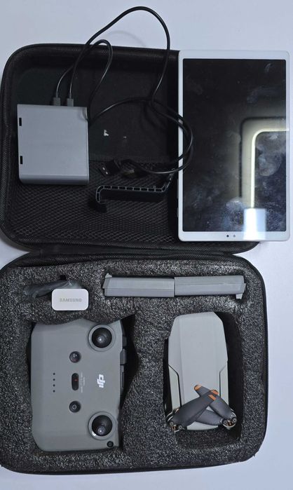 DJI Mini 2 plus tablet - stan idealny