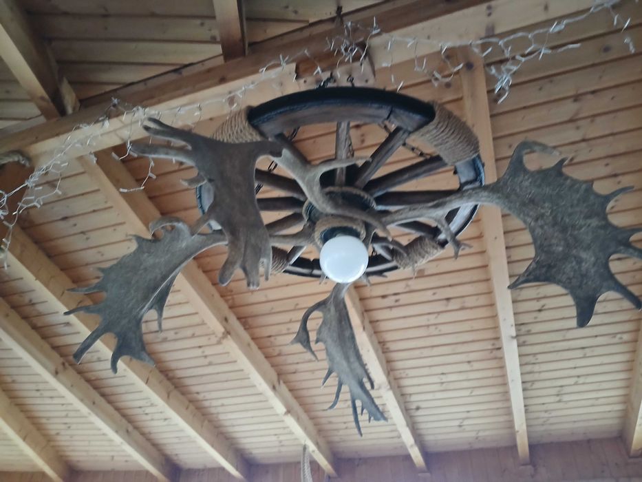 Żyrandol ręcznie robiony duży