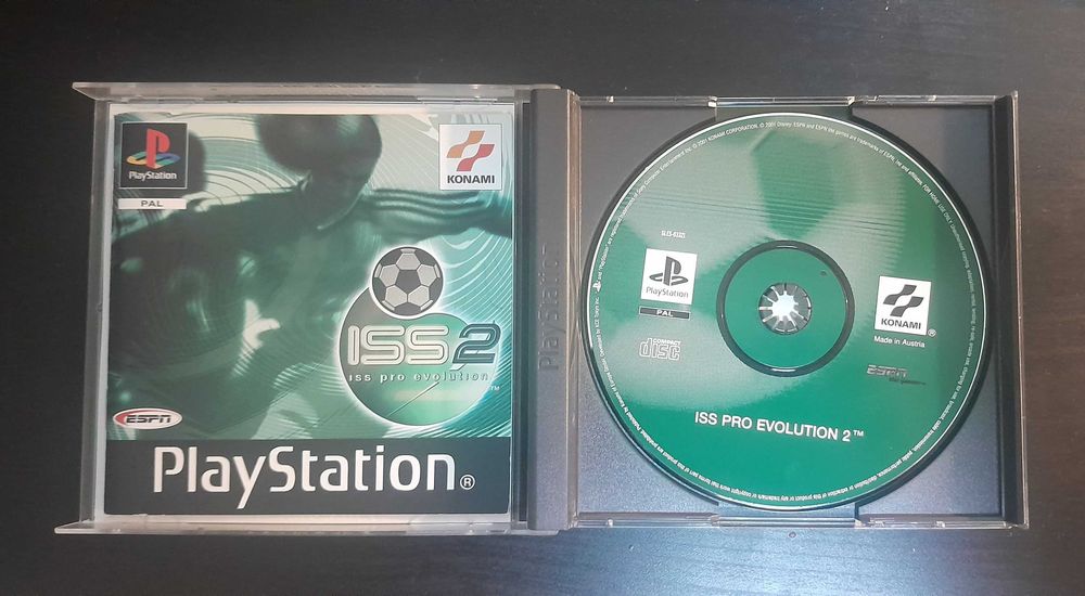 ISS Pro Evolution Soccer 2 PS1 Playstation
