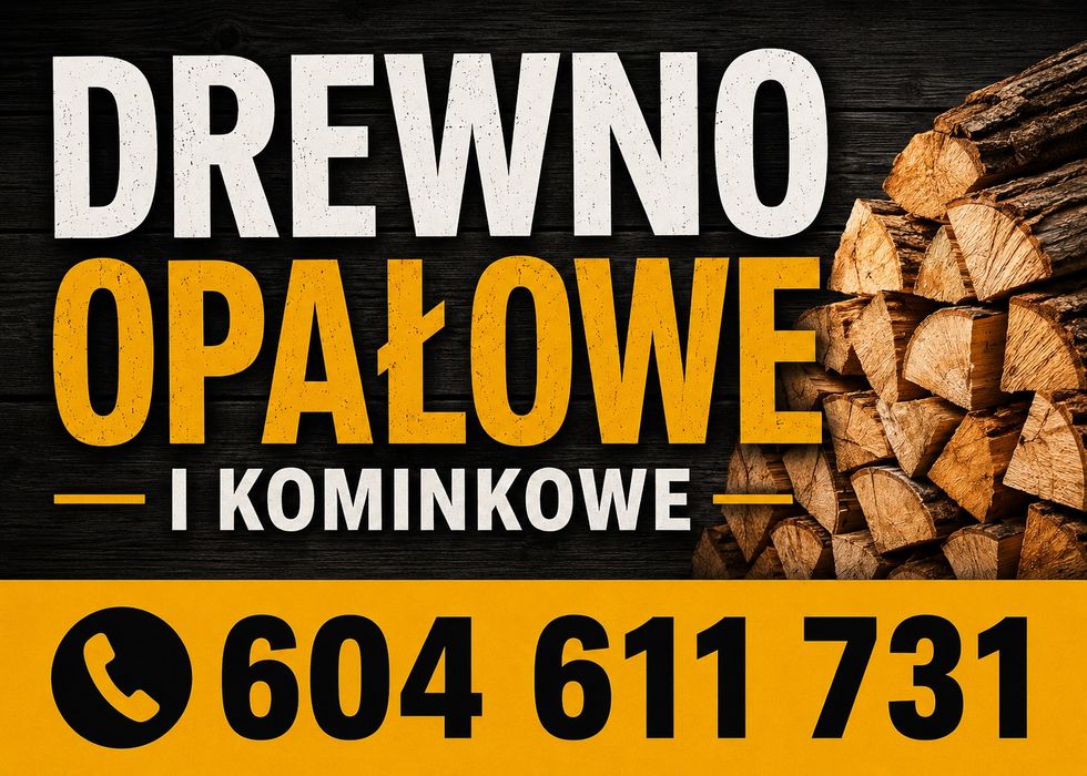 Drewno kominkowe , opałowe