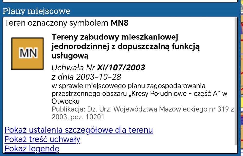 Sprzedam działkę budowlaną Otwock blisko centrum