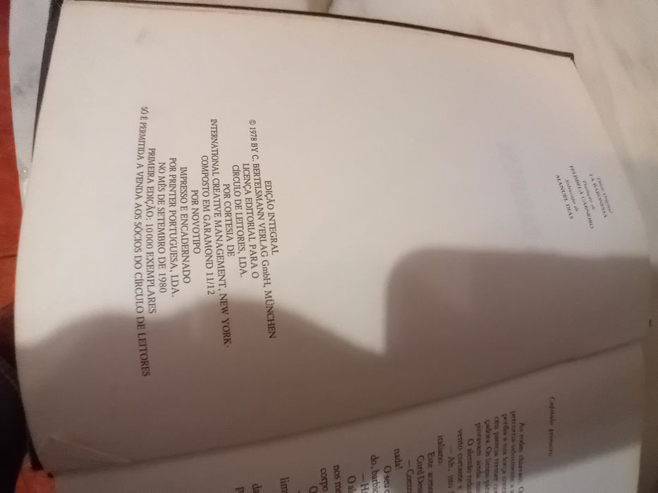Livro Antigo A Baronesa