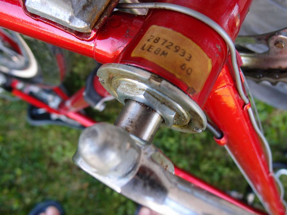 Peugeot LE8 M rower 1979 carbolite 700C Nervar Simplex Weinmann