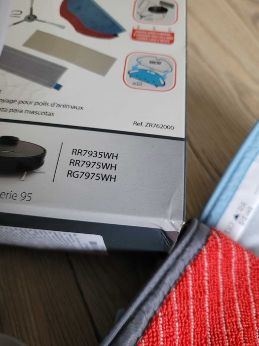 Rowenta Tefal akcesoria X-plorer Serie 95 szczoteczki i mopy.