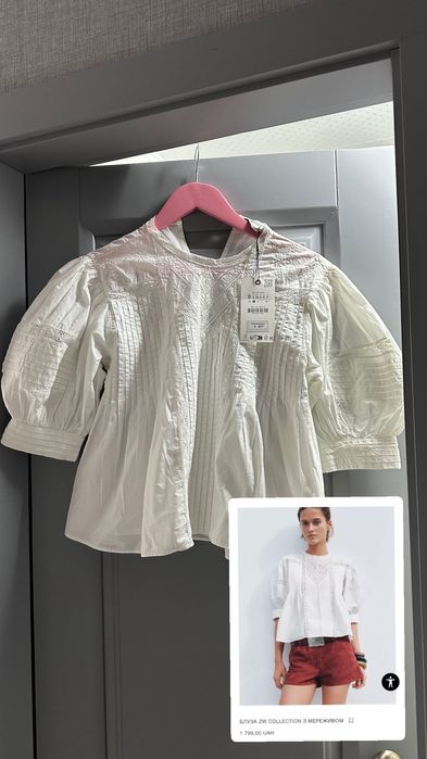 Zara сорочка нова