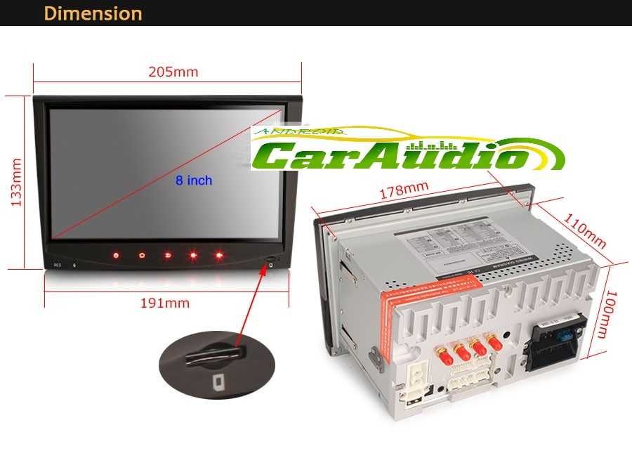 Auto-rádio android 14 Porsche 911 Cayman Boxter 2005 a  2017