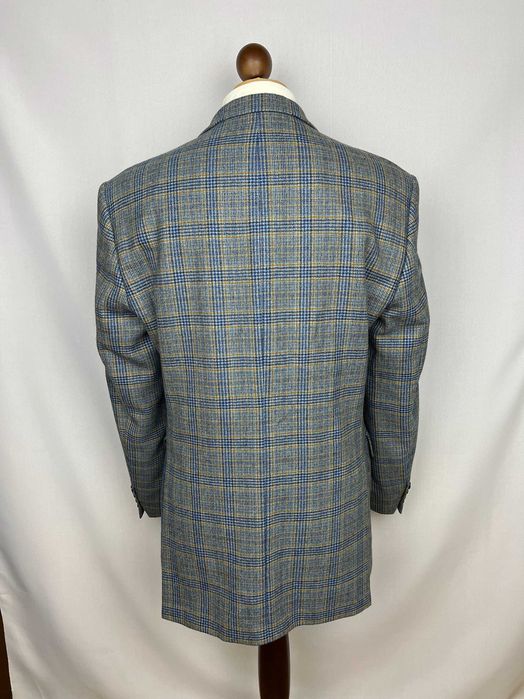 BUGATTI Pure Wool Check Blazer піджак блейзер в клітку з м'якої вовни Бугатті