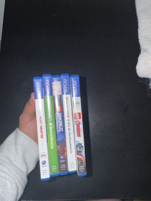 Psvita com jogos