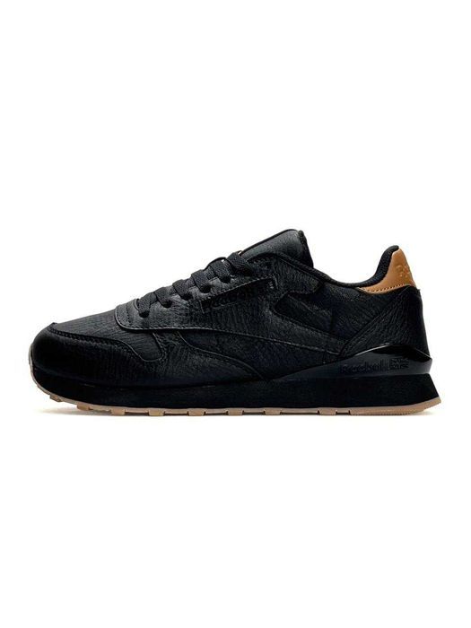 SALE!  Reebok Classic Leather Black Brown 41 42 43 44 45 46 рібук