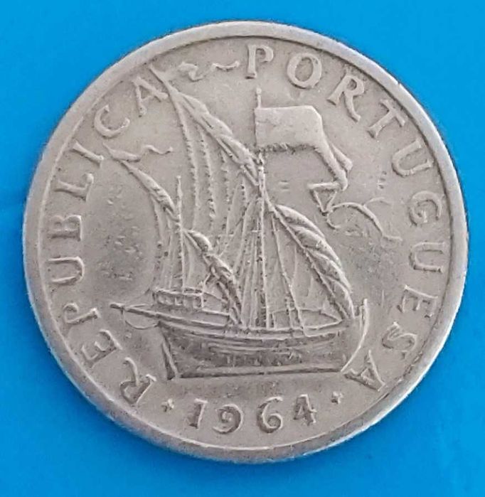 5$00 de 1964 Republica Portuguesa
