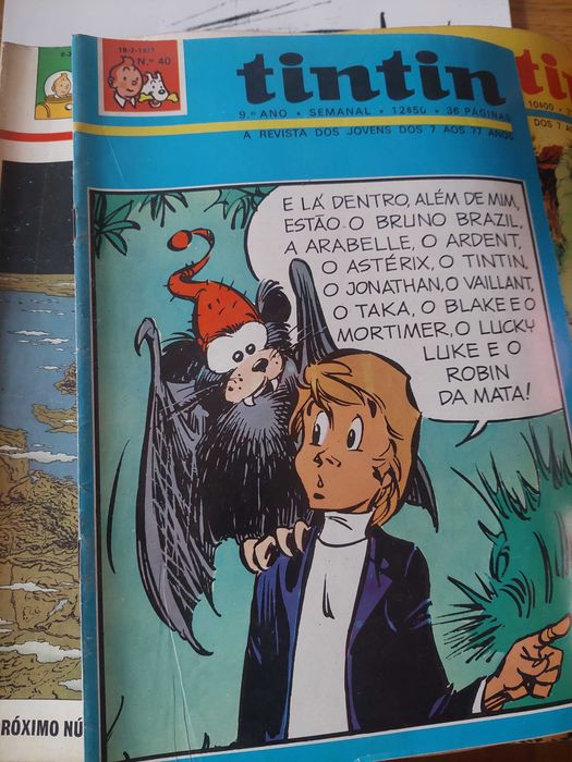 Histórias do Tintin
