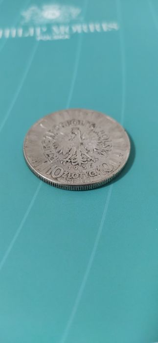 Srebrna moneta Józef Piłsudski z 1936 roku