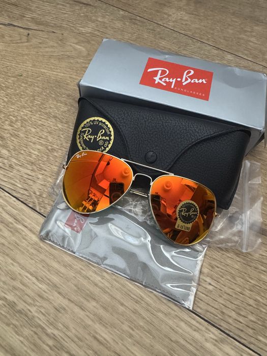 Okulary przeciwsloneczne ray ban aviator aviatorki