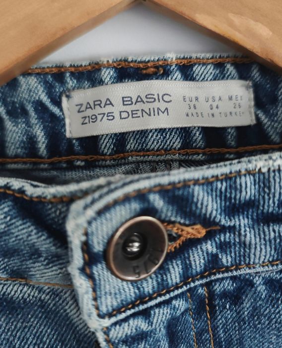 Spodnie jeansowe jeansy Zara S