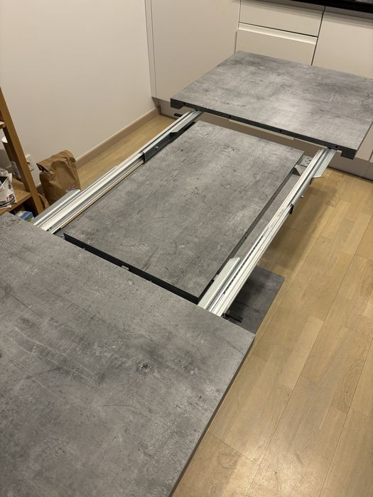 Stół ława szary rozkładany Mazzoni