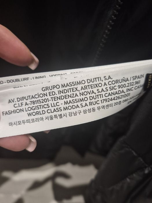 Czarny płaszcz męski xl MD