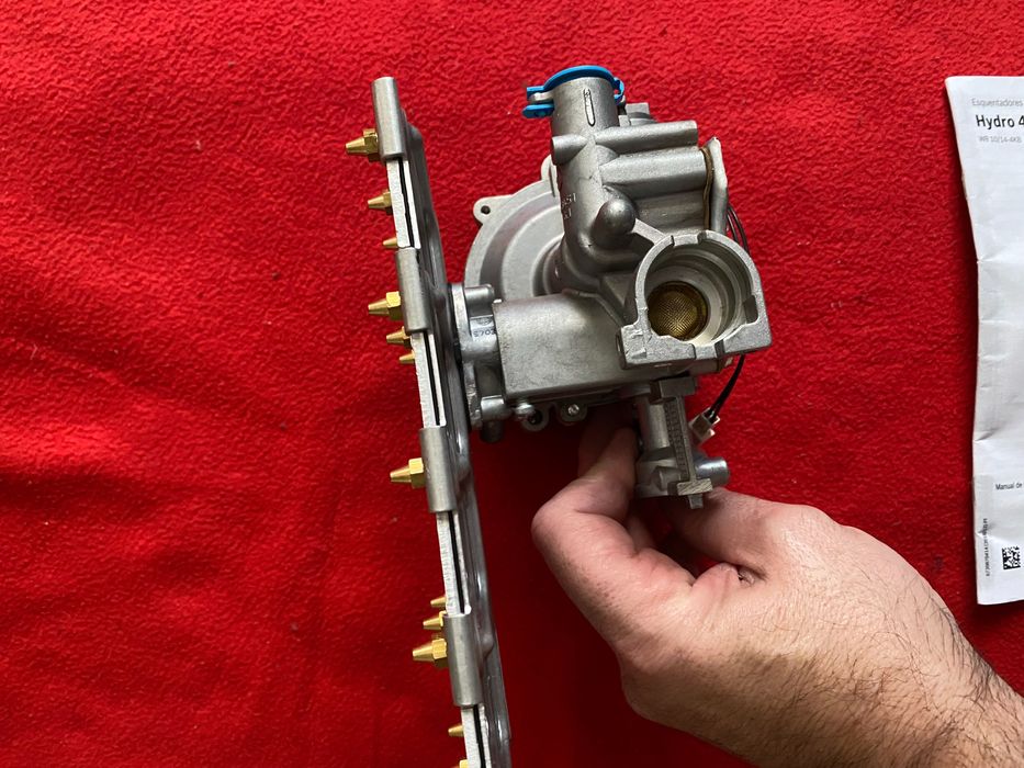 Alteração gás butano/natural