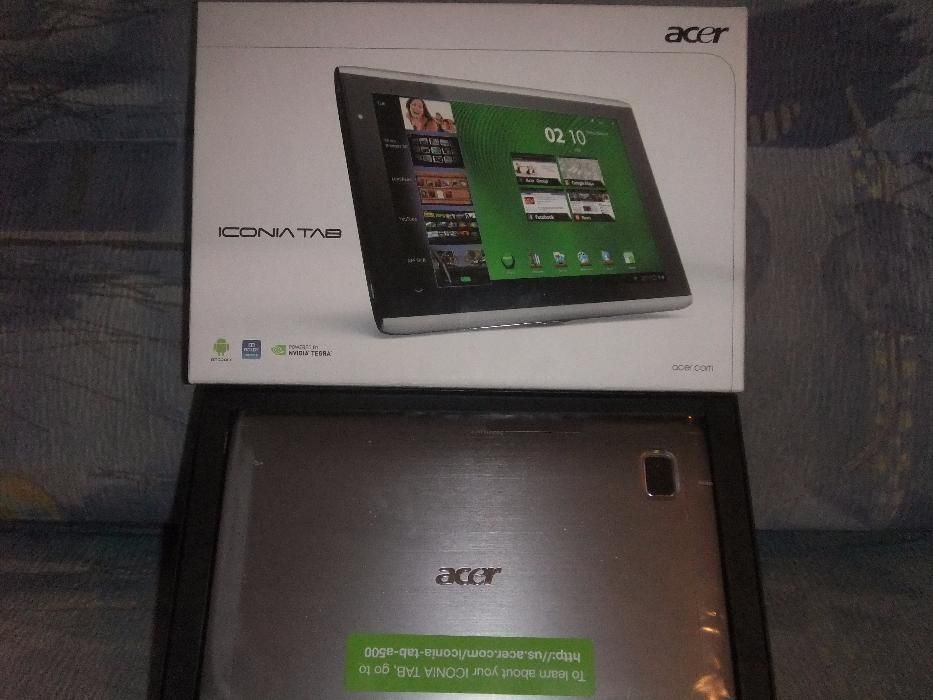 2Продам планшет Acer Iconia Tab A500 с полным комплектам.
