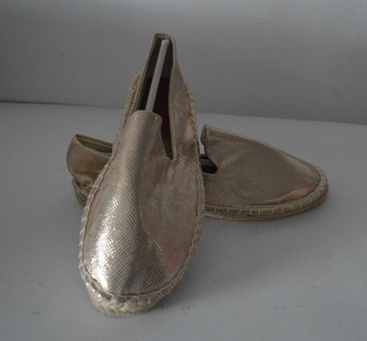 Asos espadryle r. 37 złote Nowe