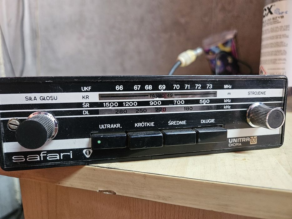 Radio Safari Unitra Fiat 125/ 126 P