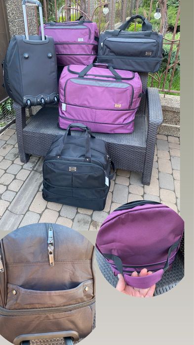 Сумка на колесах  Великий асортимонт .Валізи