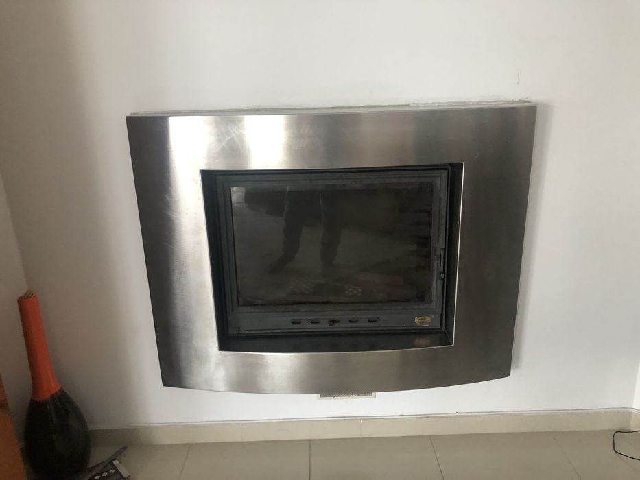 Moldura Inox para lareira