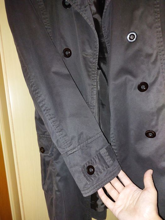 Casaco / Gabardine castanho escuro Salsa