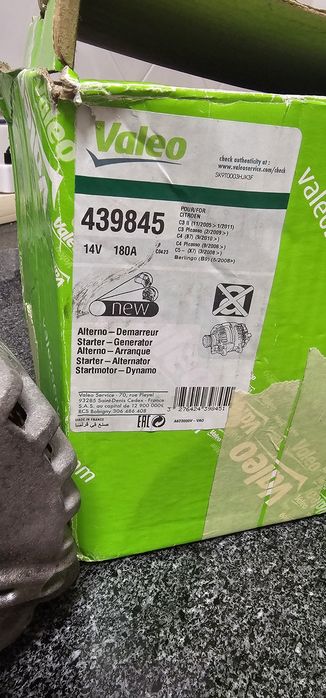 Alternador Valeo novo