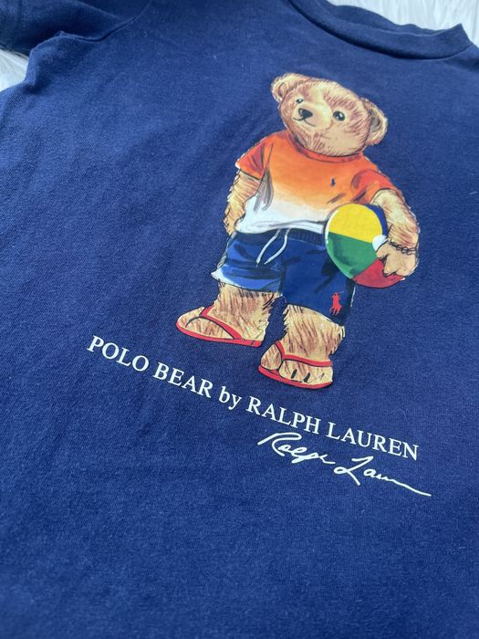 Футболка дитяча polo з ведмедиком