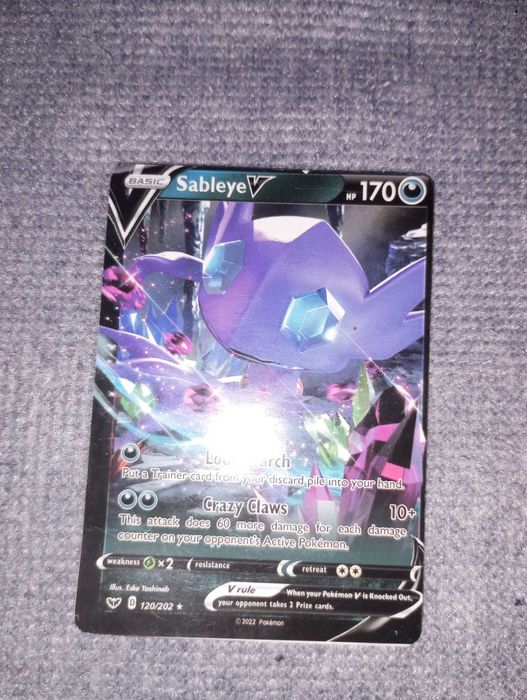 !!!OKAZJA!!! Karta pokemon"Sableye" 2022